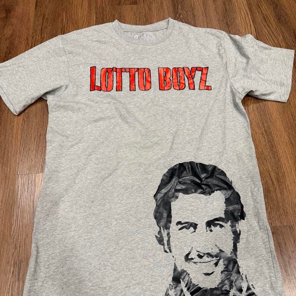 Lotto Boyz gray t-shirt men size M